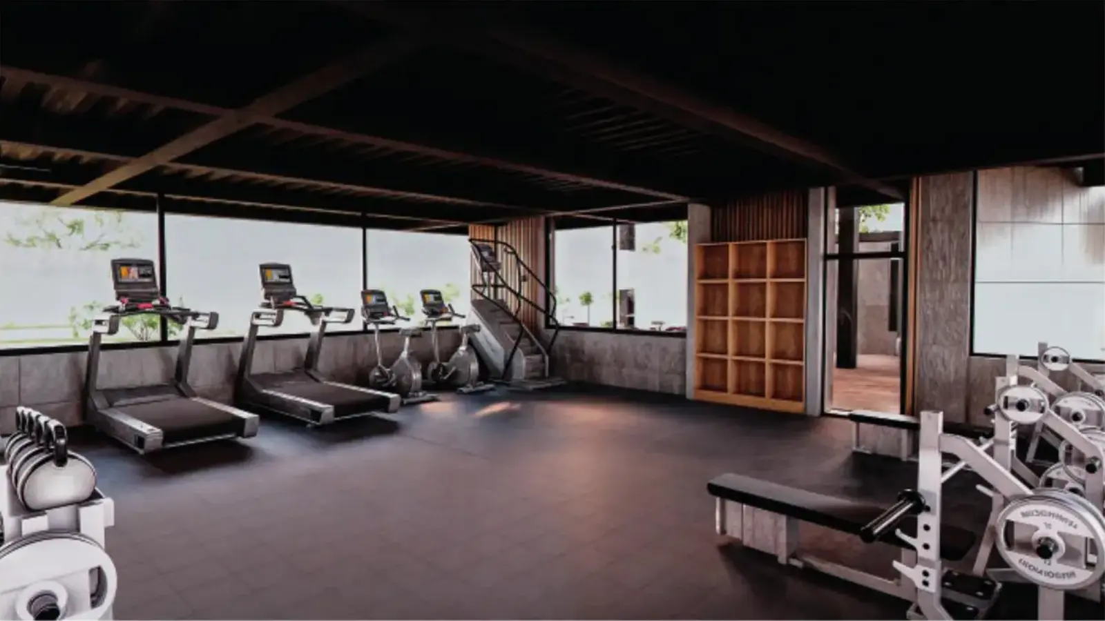 Gimnasio techado de Zerena